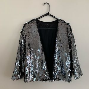 H&M Glitter Blazer
